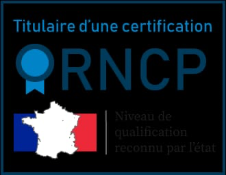 Titulaire d'une certification RNCP — niveau de qualification reconnu par l'État